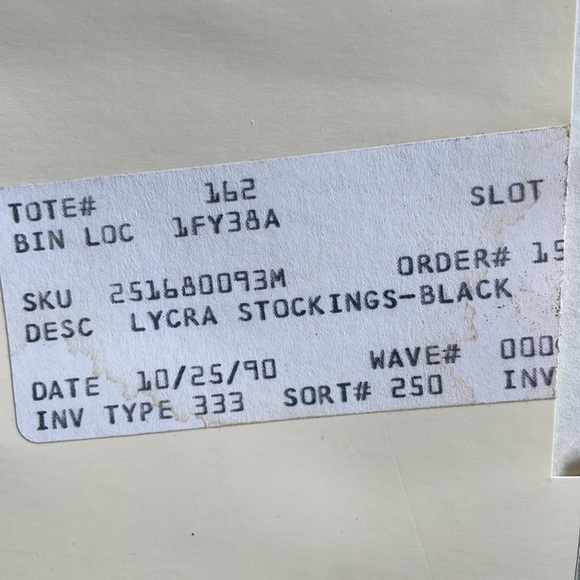 Victoria’s Secret Vintage Stockings - Picture 2 of 3